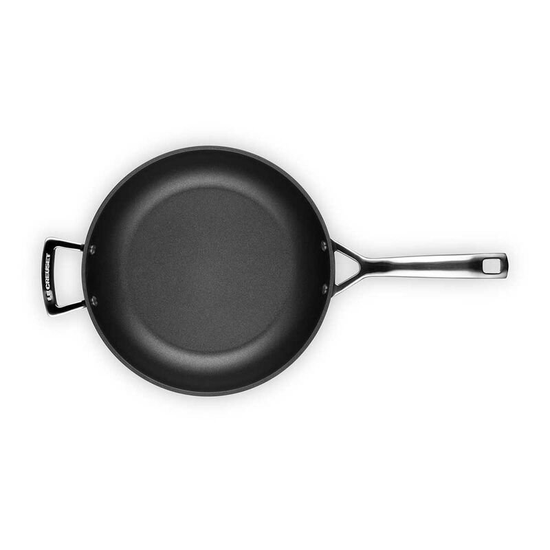 Le Creuset Toughened Non-Stick Deep Frying Pan with Helper Handle 28cm image number 1